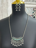 Oxidized necklace set by Kurti Connection USA