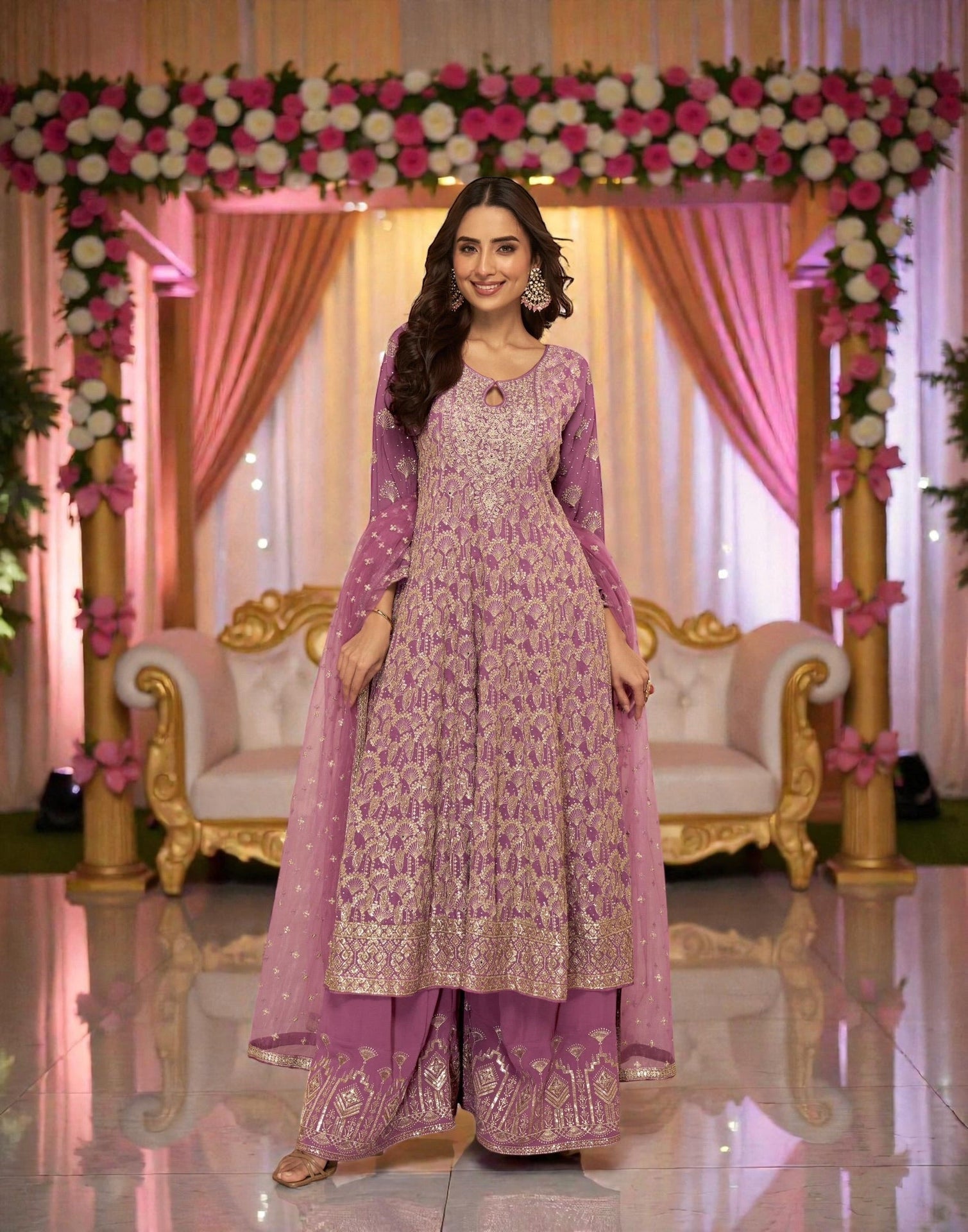 Designer collection: sharara suits by Kurti Connection USA