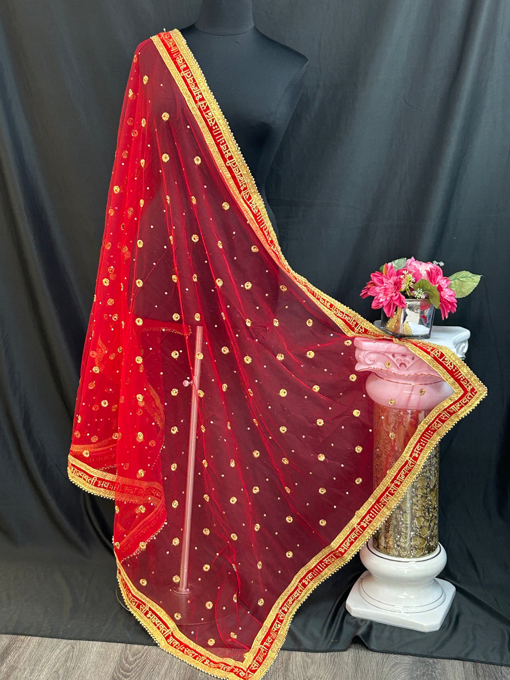 Wedding dupatta by Kurti Connection USA