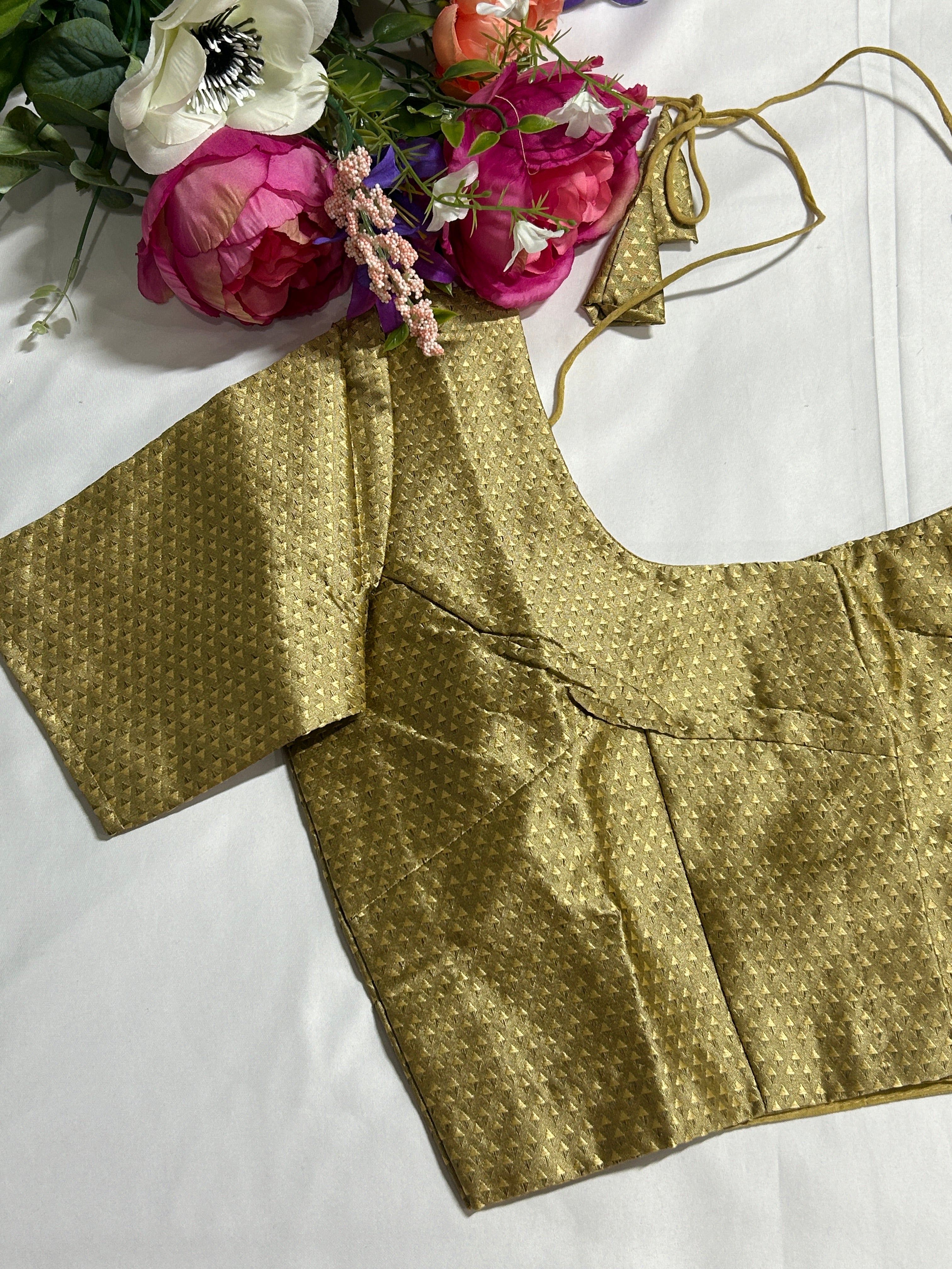 Gold blouse