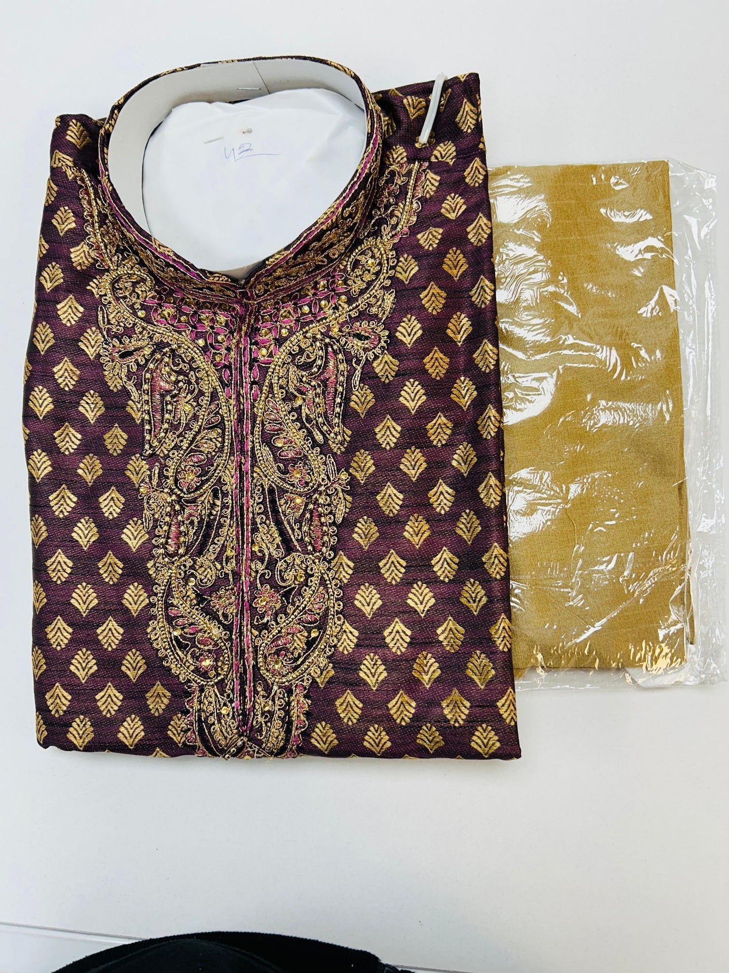 Yellow : Kurta pajama set by Kurti Connection USA