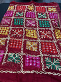 Embroidered phulkari dupatta by Kurti Connection USA