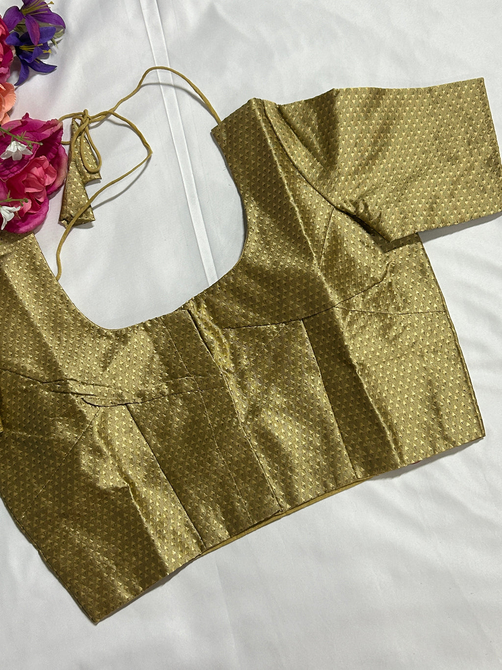 Gold blouse