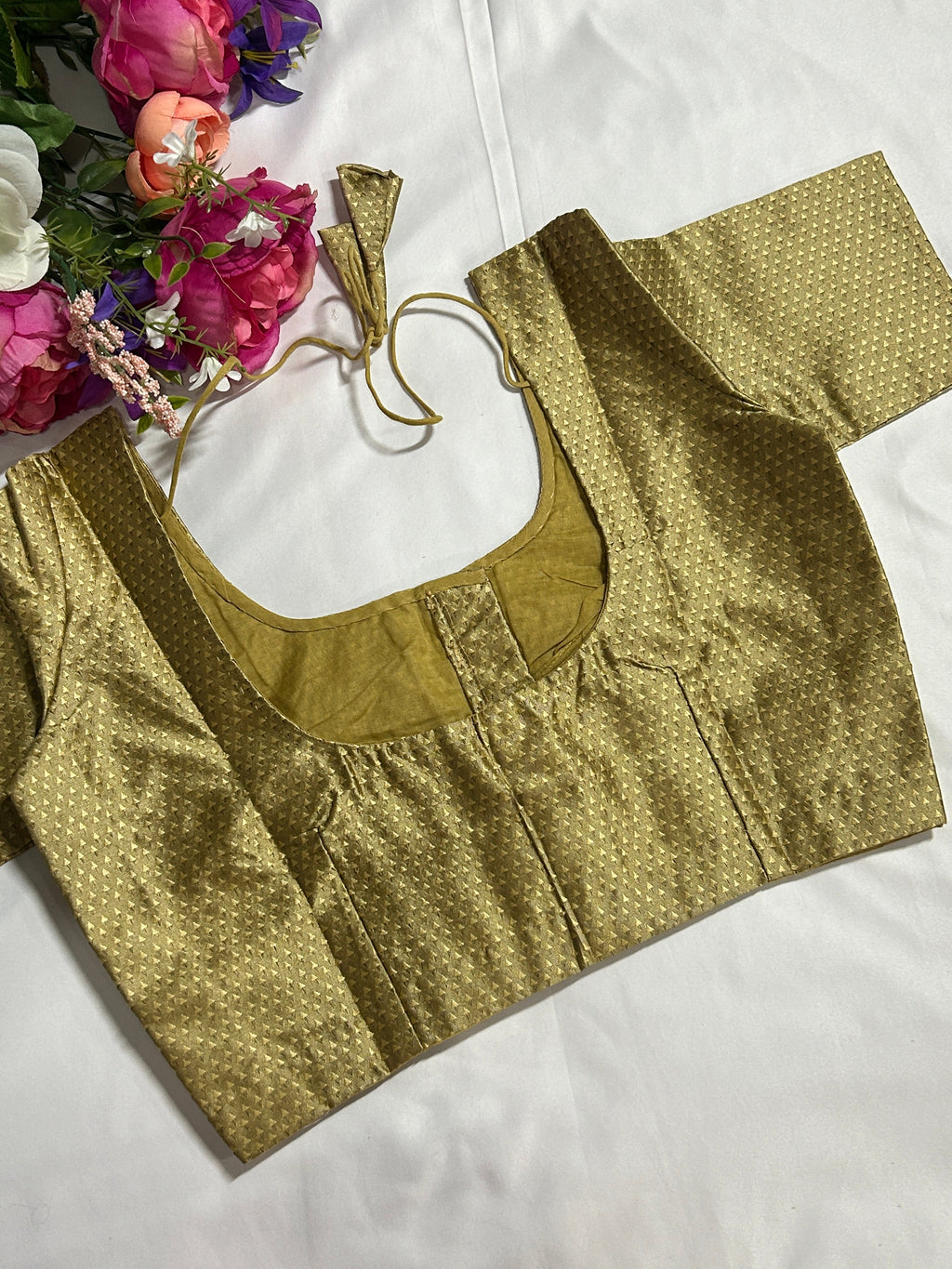 Gold blouse