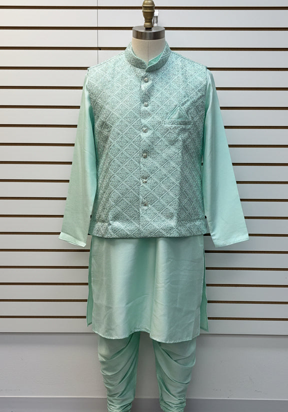 Silk Kurta pant set