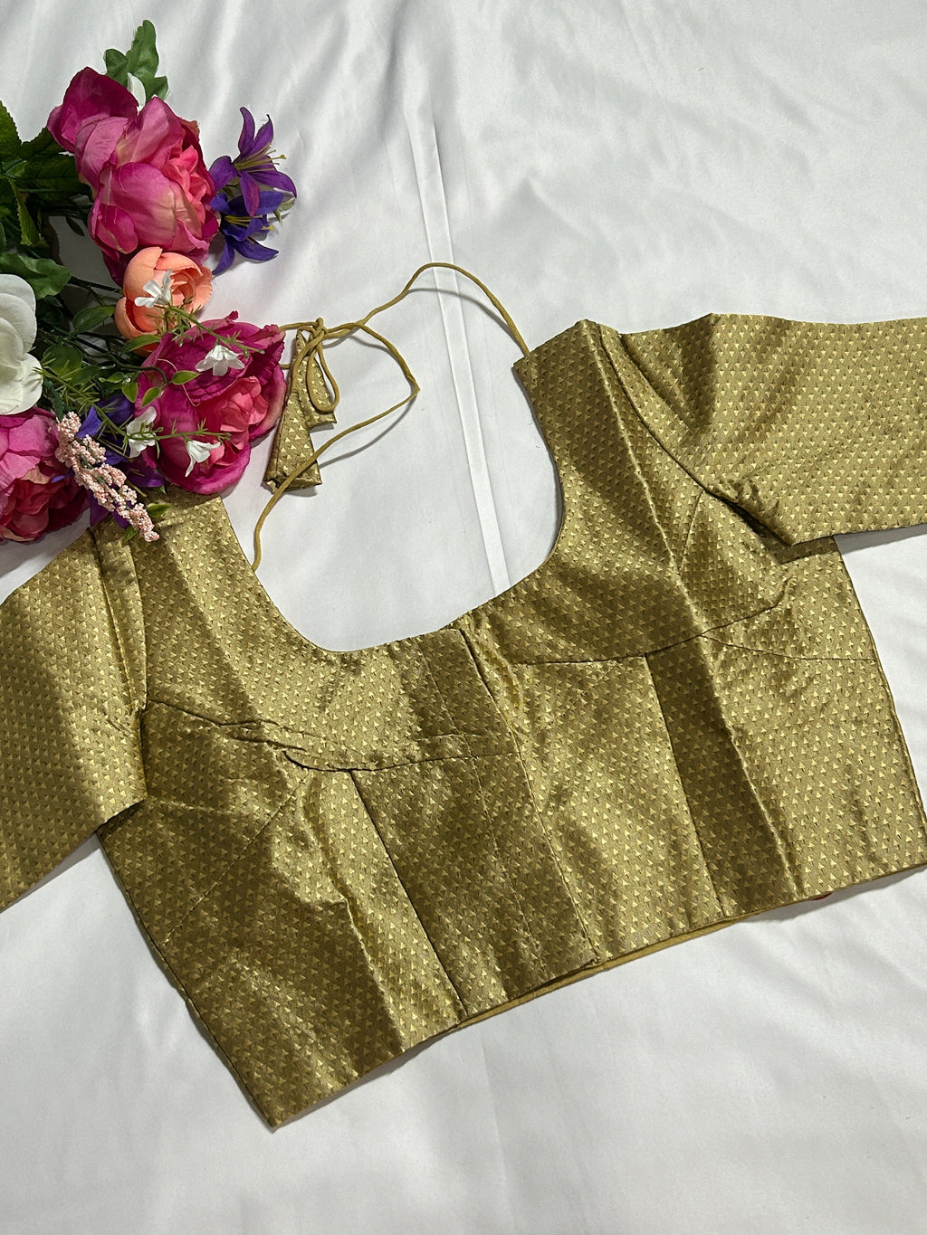 Gold blouse