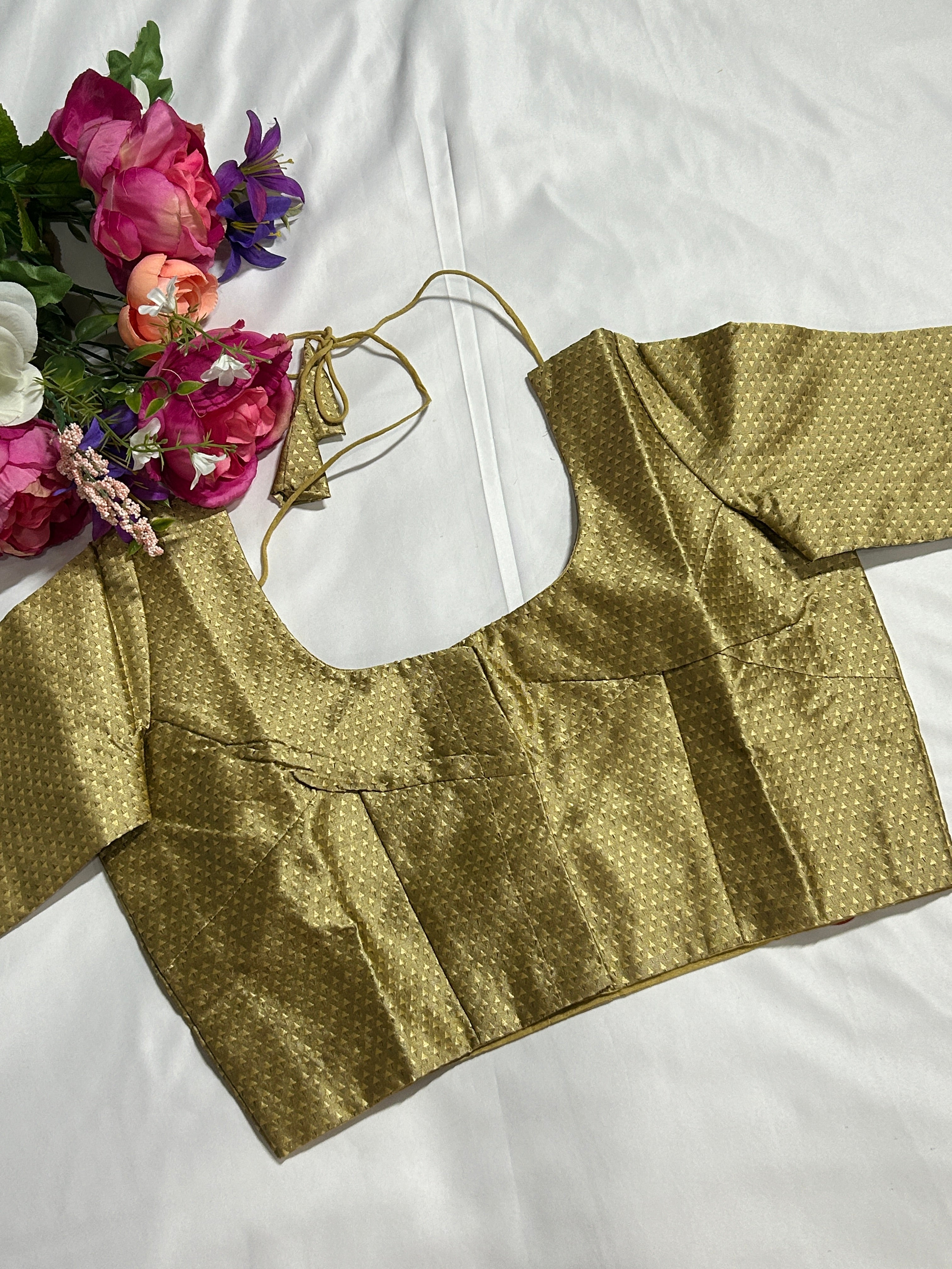 Gold blouse