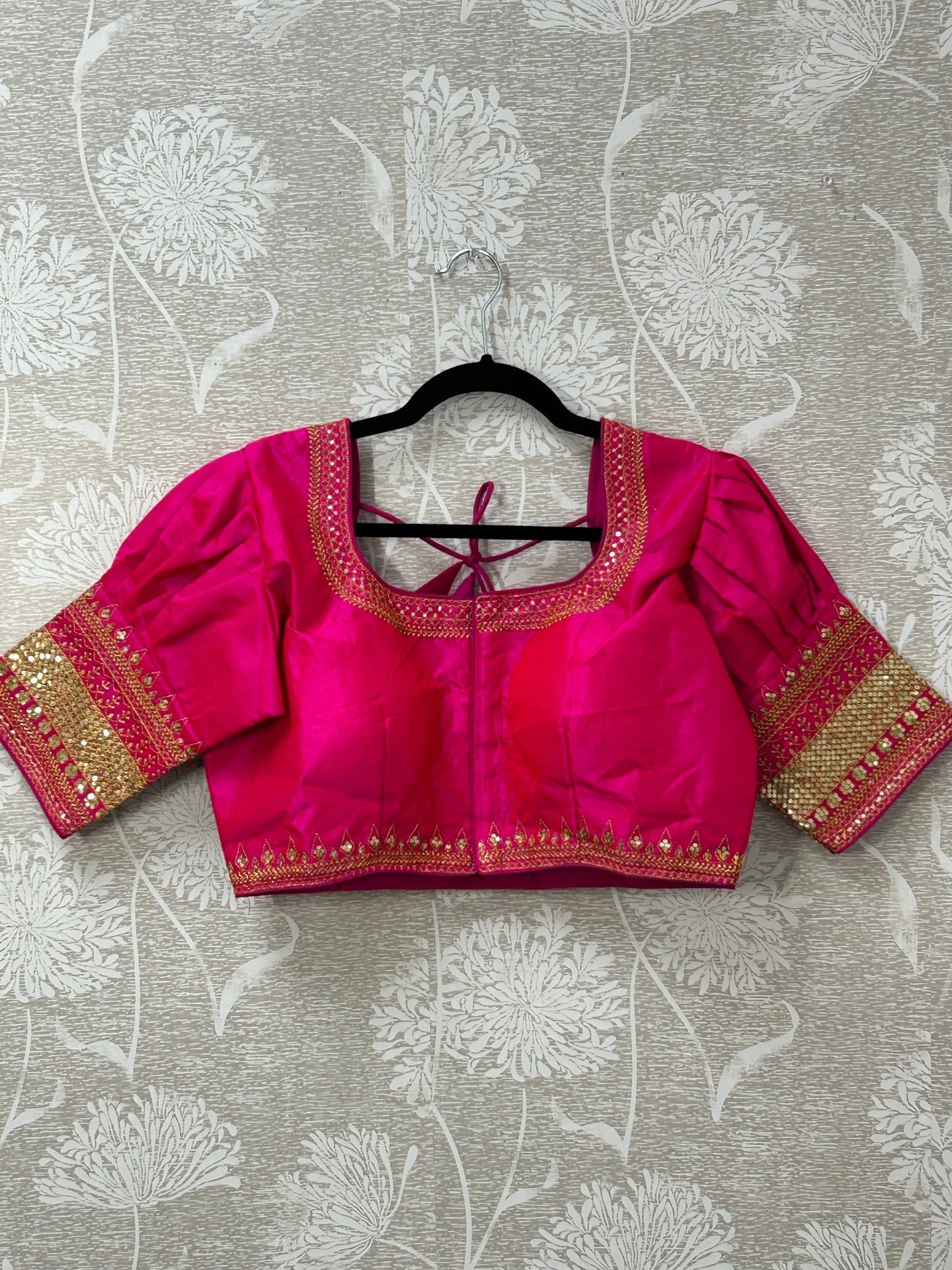 Silk blouse by Kurti Connection USA
