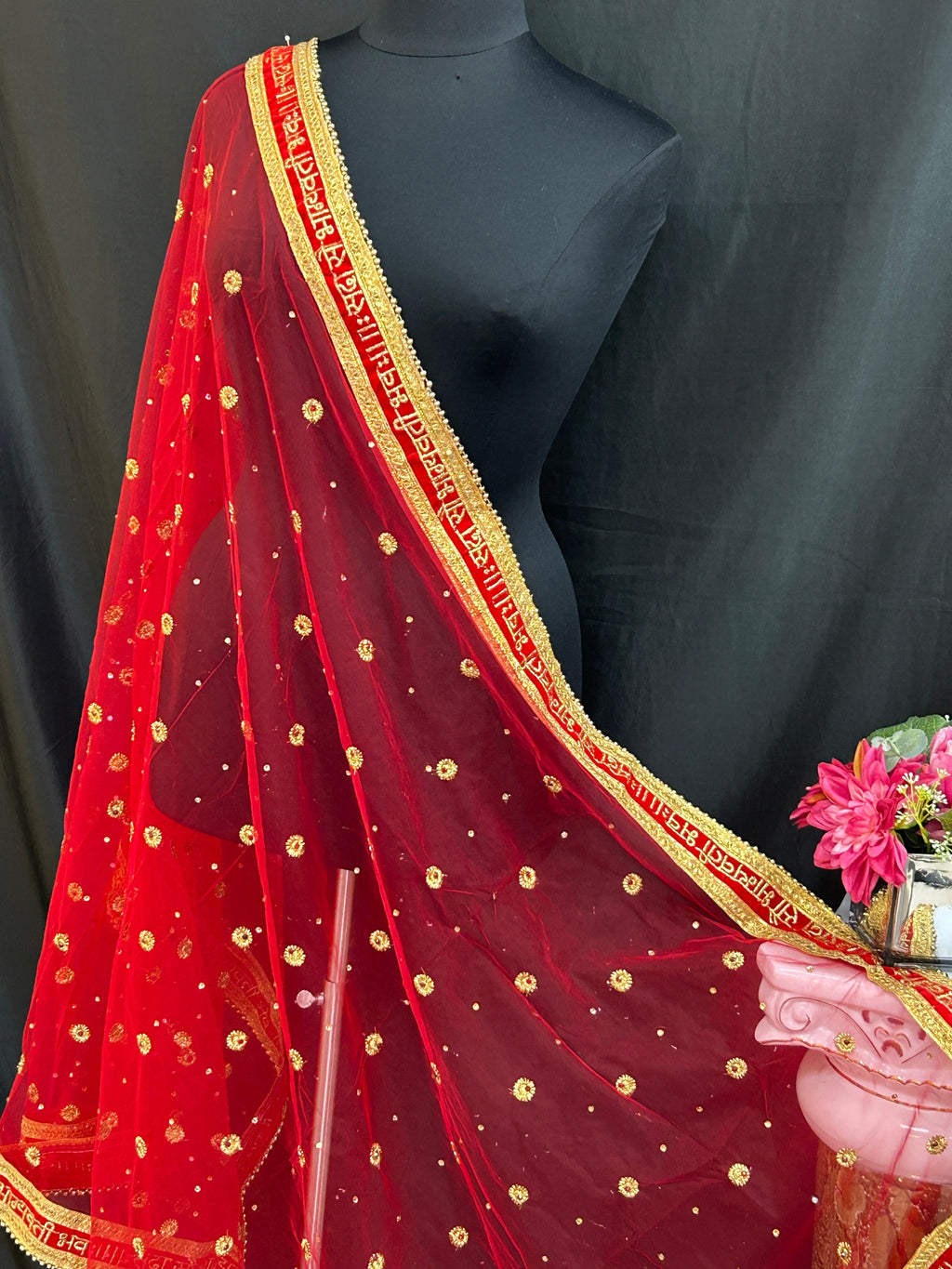 Wedding dupatta by Kurti Connection USA