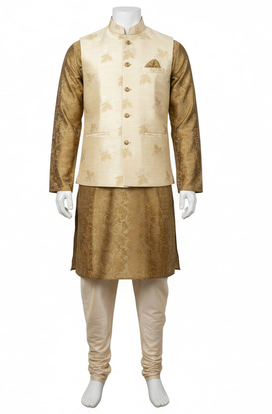 Gold Kurta pant set