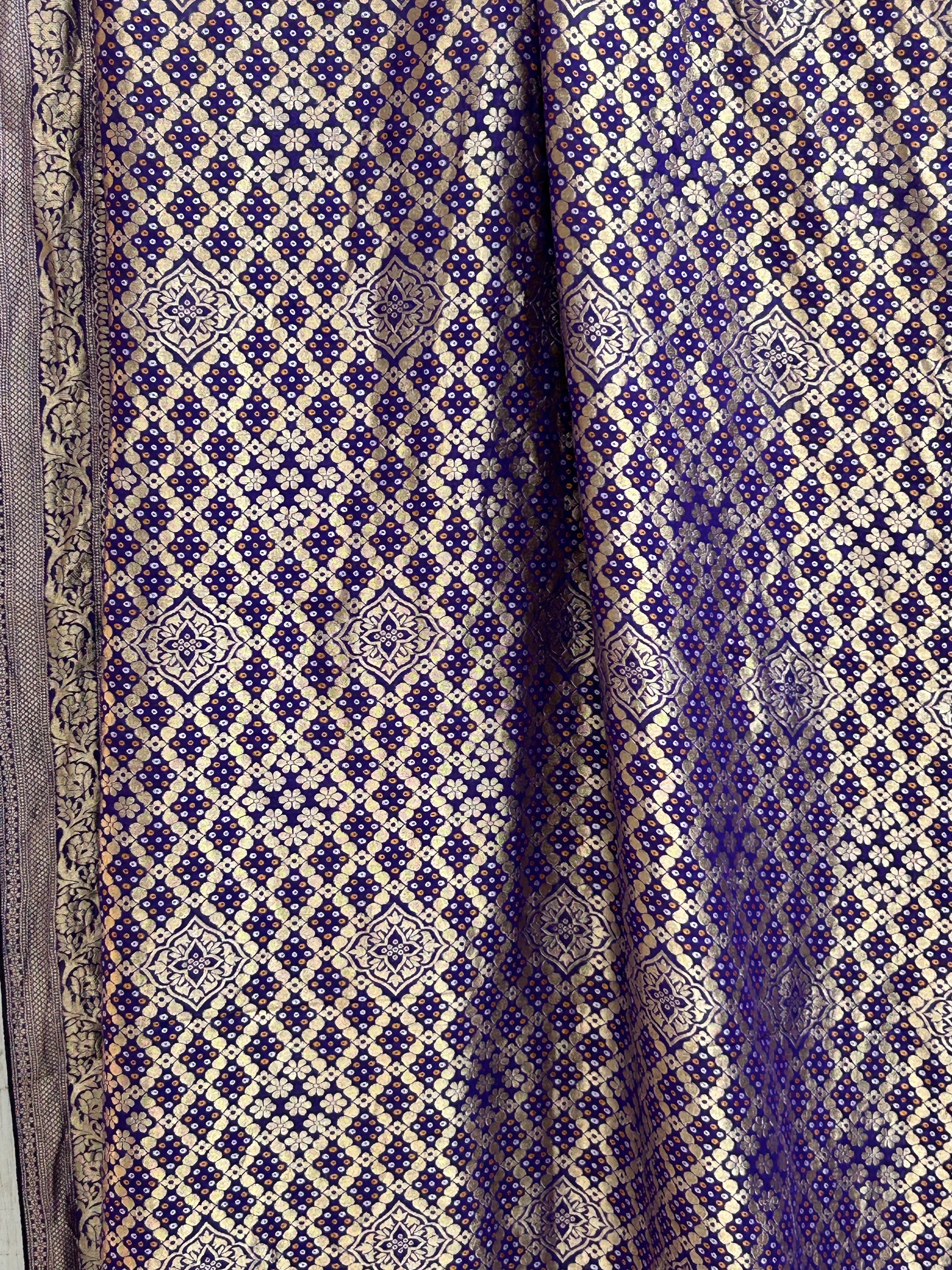 Bandhani patola saree
