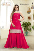 Wedding guest collection : Sharara suit by Kurti Connection USA
