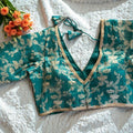 Brocade blouses by Kurti Connection USA