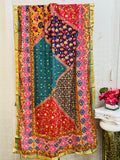Mirror work Pakistani dupatta by Kurti Connection USA