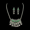 Oxidized necklace set by Kurti Connection USA