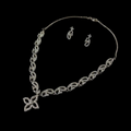 Silver AD necklace by Kurti Connection USA