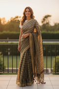 Khadi cotton saree / Ketia cotton from West Bengal by Kurti Connection USA