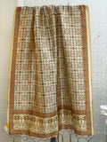 Silk dupatta : digital print by Kurti Connection USA