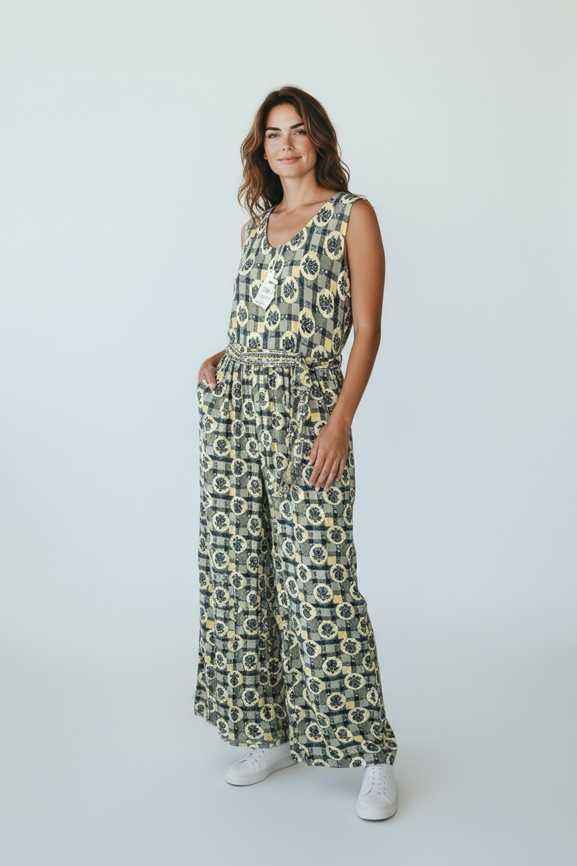 Cotton jumpsuits by Kurti Connection USA