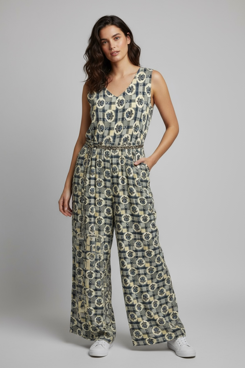 Cotton jumpsuits by Kurti Connection USA