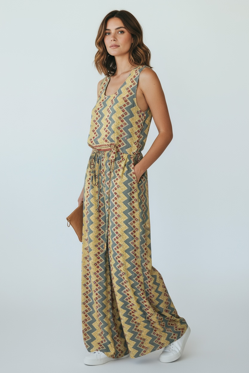 Cotton jumpsuits by Kurti Connection USA