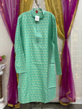 Men’s kurta pajama set : Jaquard cotton by Kurti Connection USA