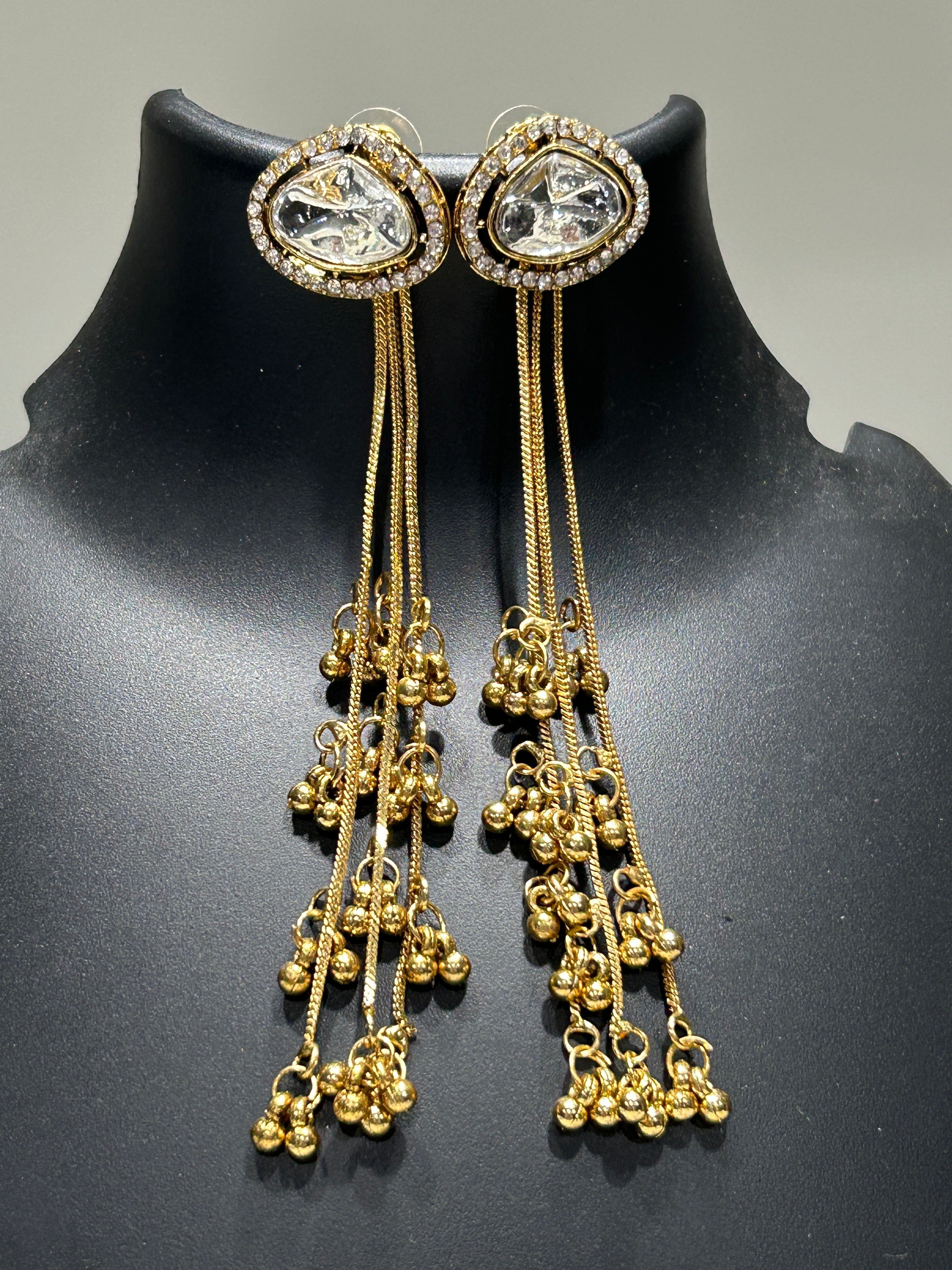Kashmiri earrings by Kurti Connection USA
