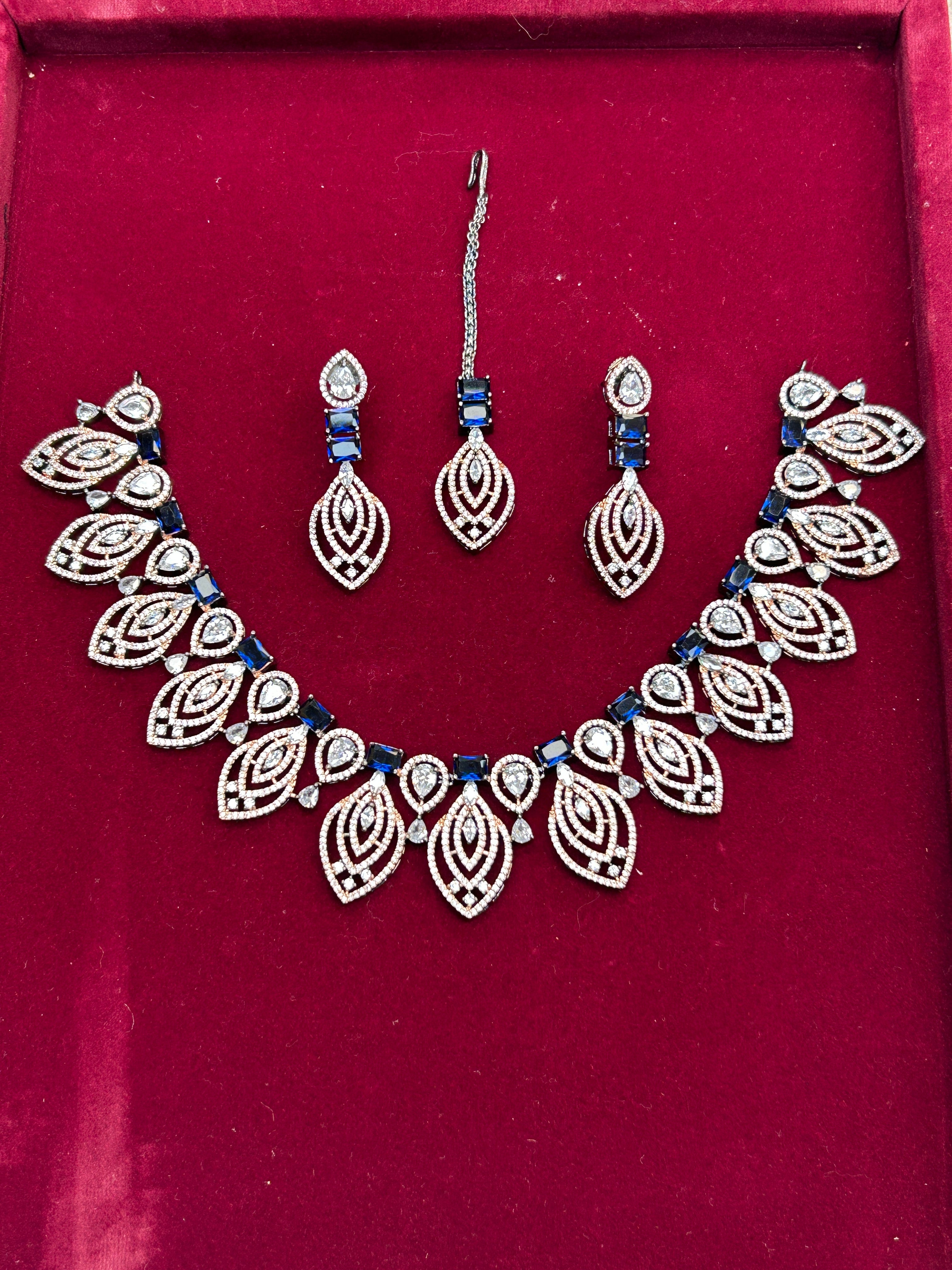 AD necklace set by Kurti Connection USA
