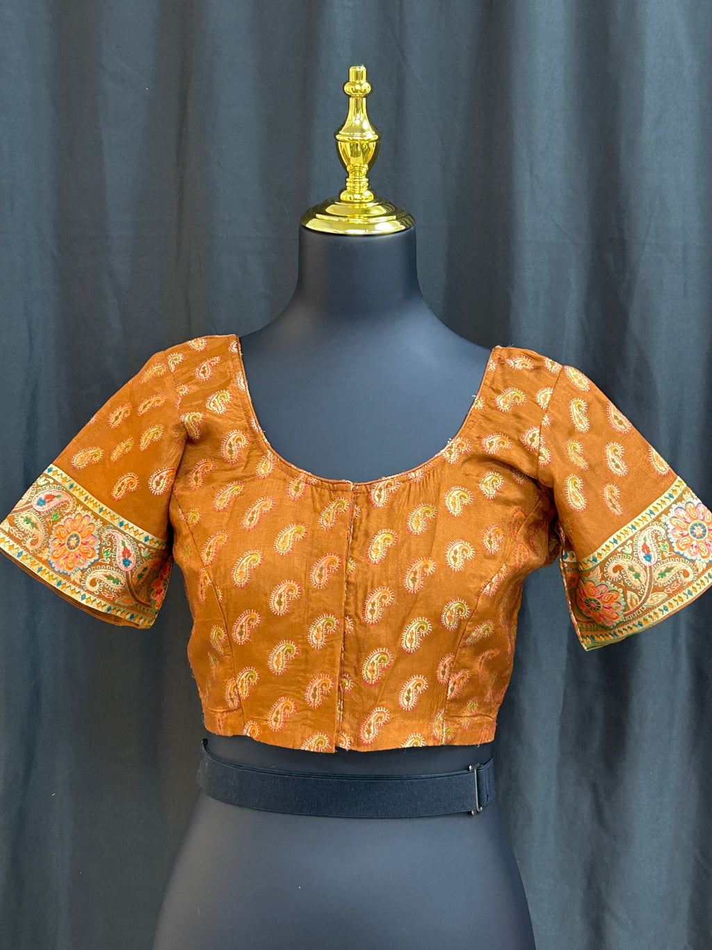 Kani silk blouse by Kurti Connection USA