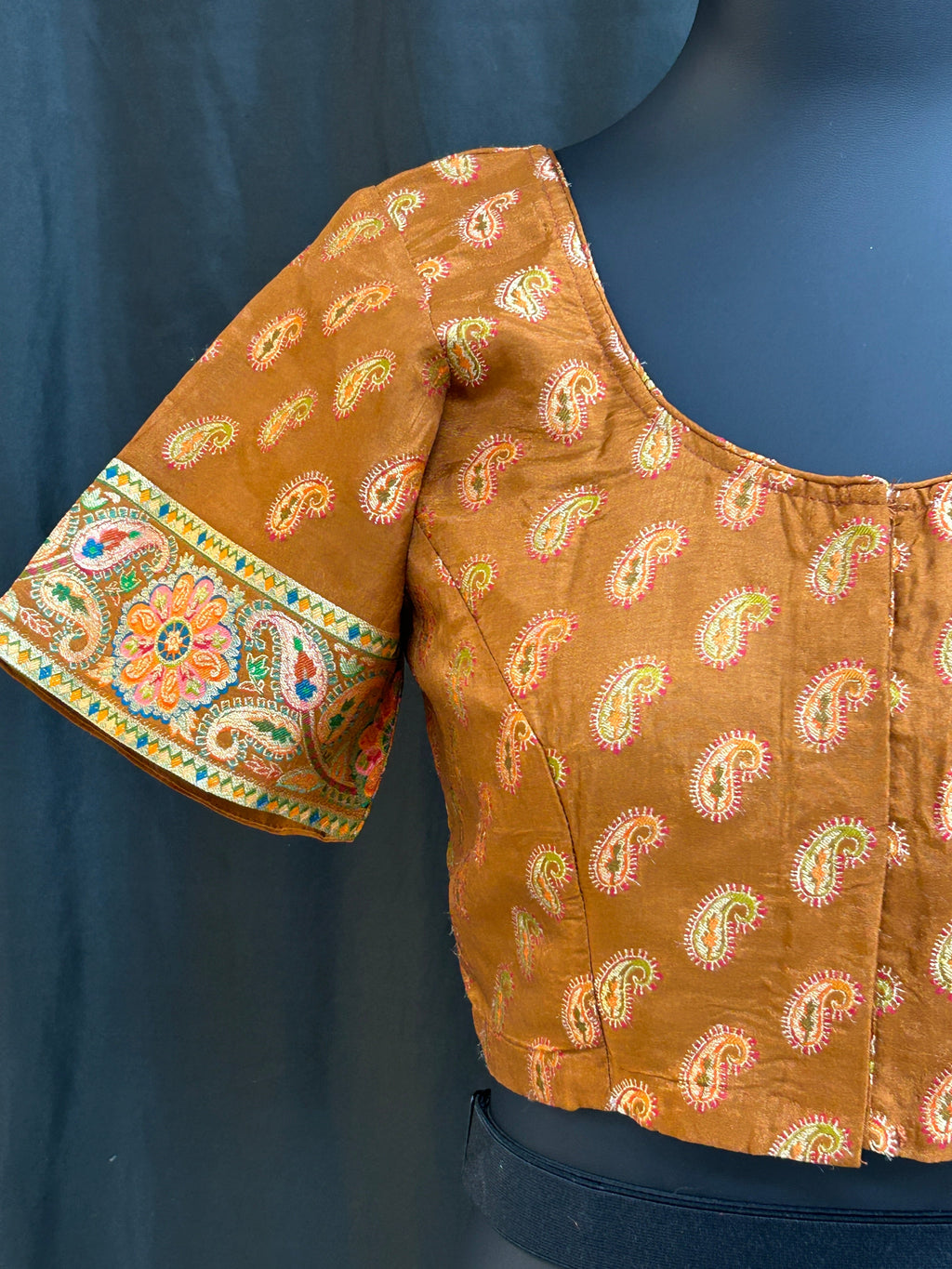 Kani silk blouse by Kurti Connection USA