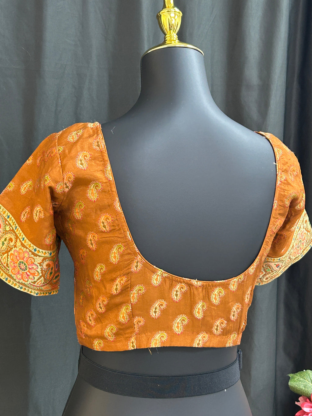 Kani silk blouse by Kurti Connection USA