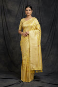 Linen cotton saree by Kurti Connection USA