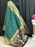 Silk cotton saree / with blouse piece by Kurti Connection USA