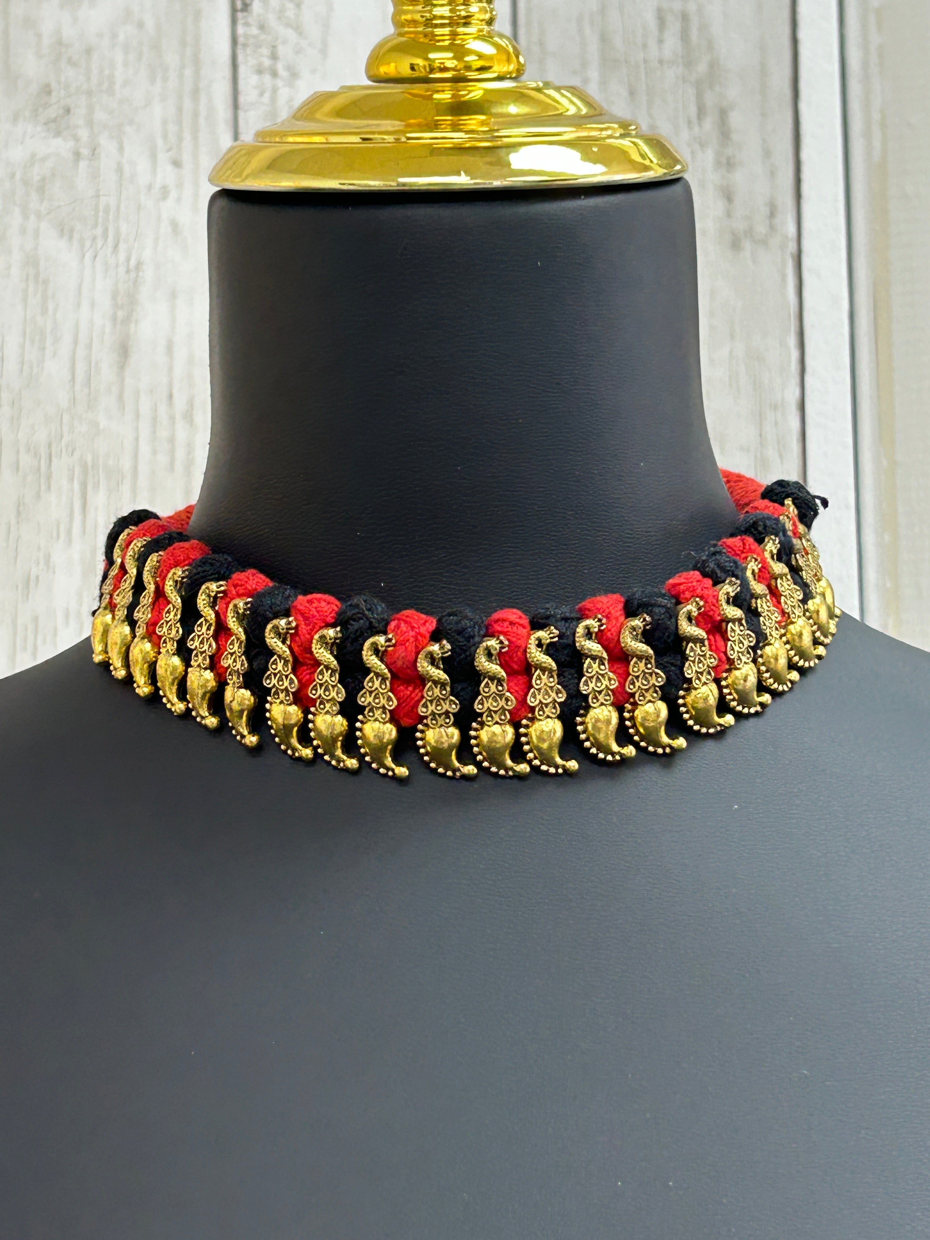 Kolhapuri necklace by Kurti Connection USA