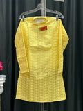 Cotton chikankari Kurta by Kurti Connection USA
