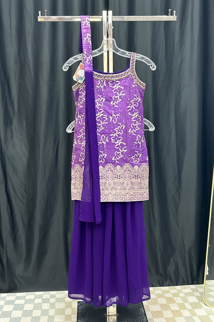 Kids : Girls sharara set by Kurti Connection USA