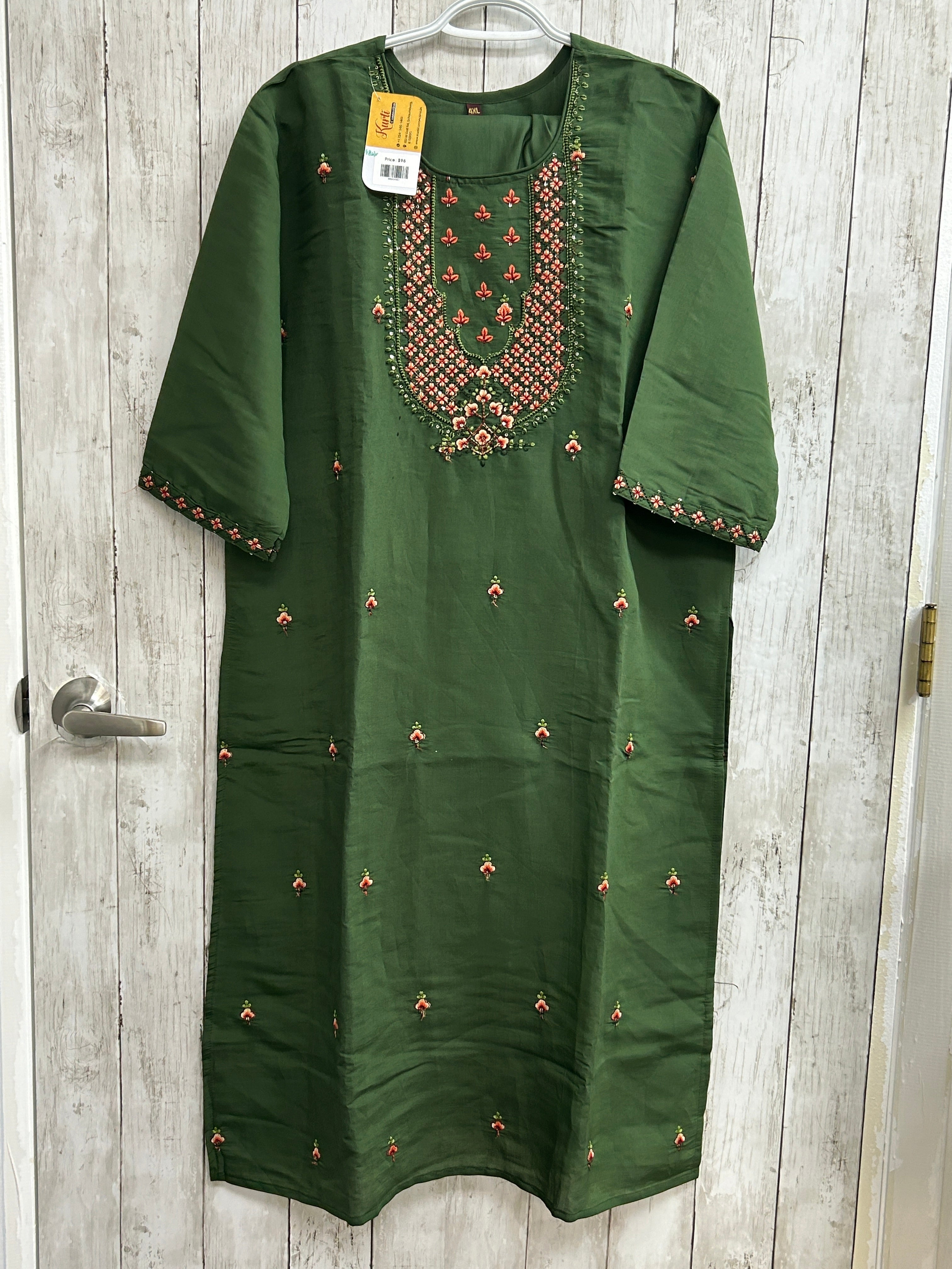 Plus size Kurti set : final clearance piece by Kurti Connection USA