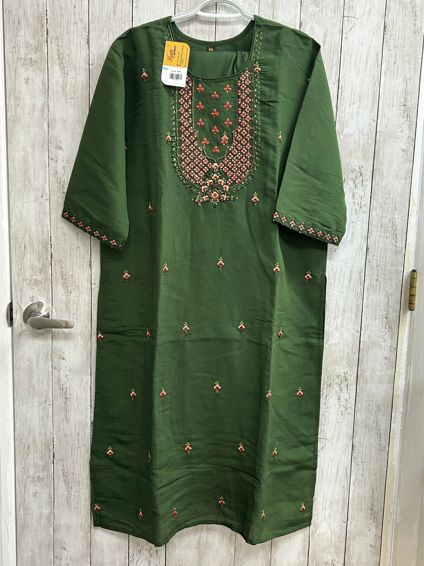 Plus size Kurti set : final clearance piece by Kurti Connection USA