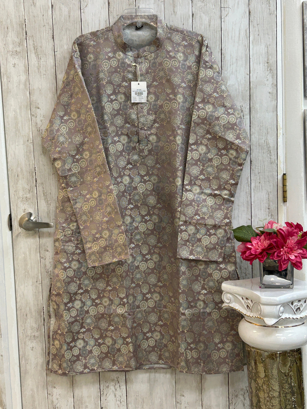 Men’s kurta pajama set : Jaquard silk by Kurti Connection USA