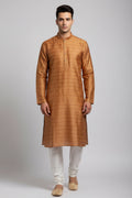 Silk kurta pajama set by Kurti Connection USA