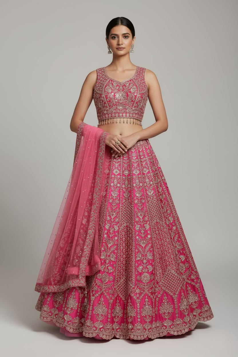 Party wear lehenga Choli set - Kurti Connection USA
