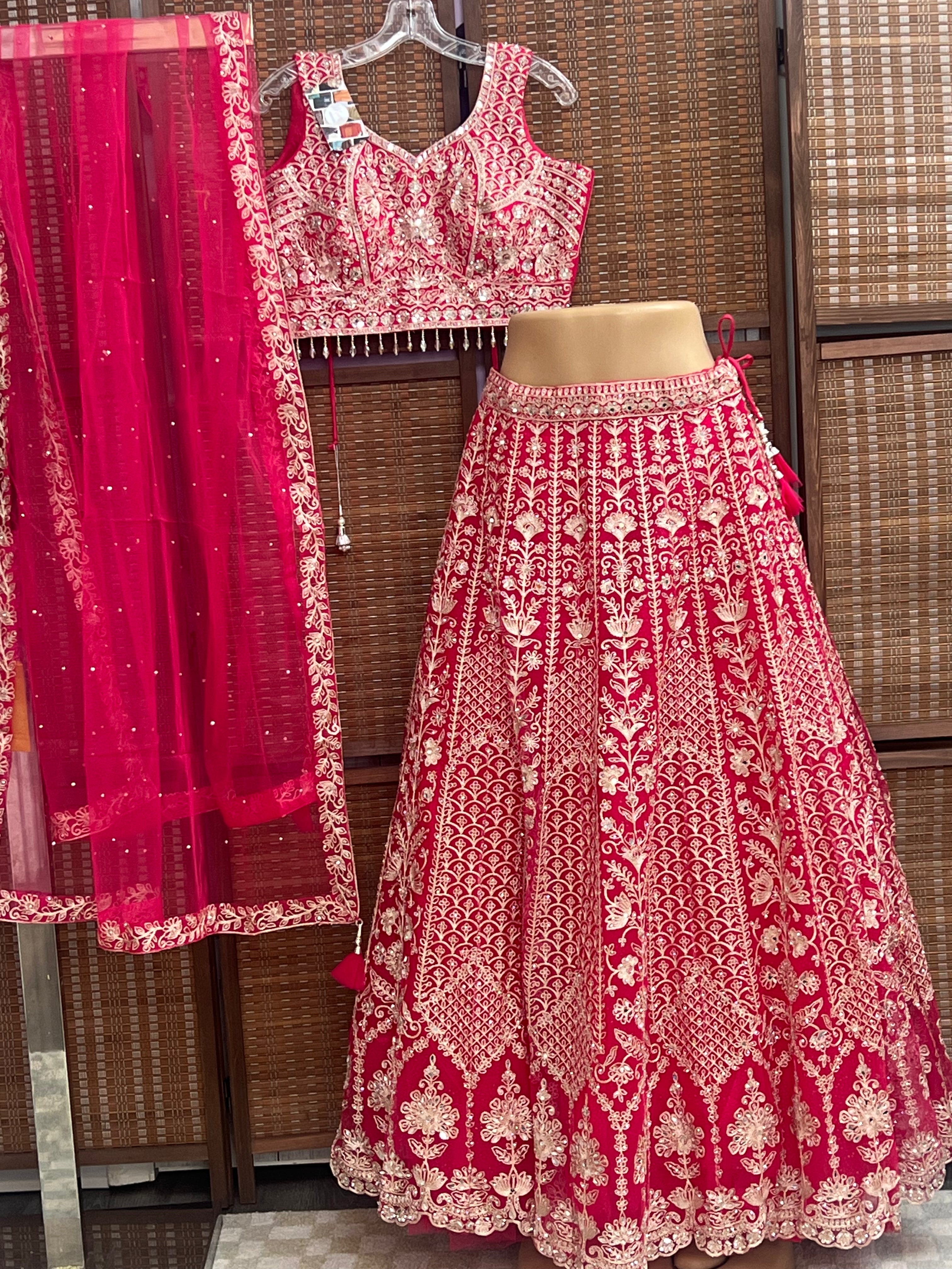 Party wear lehenga Choli set - Kurti Connection USA
