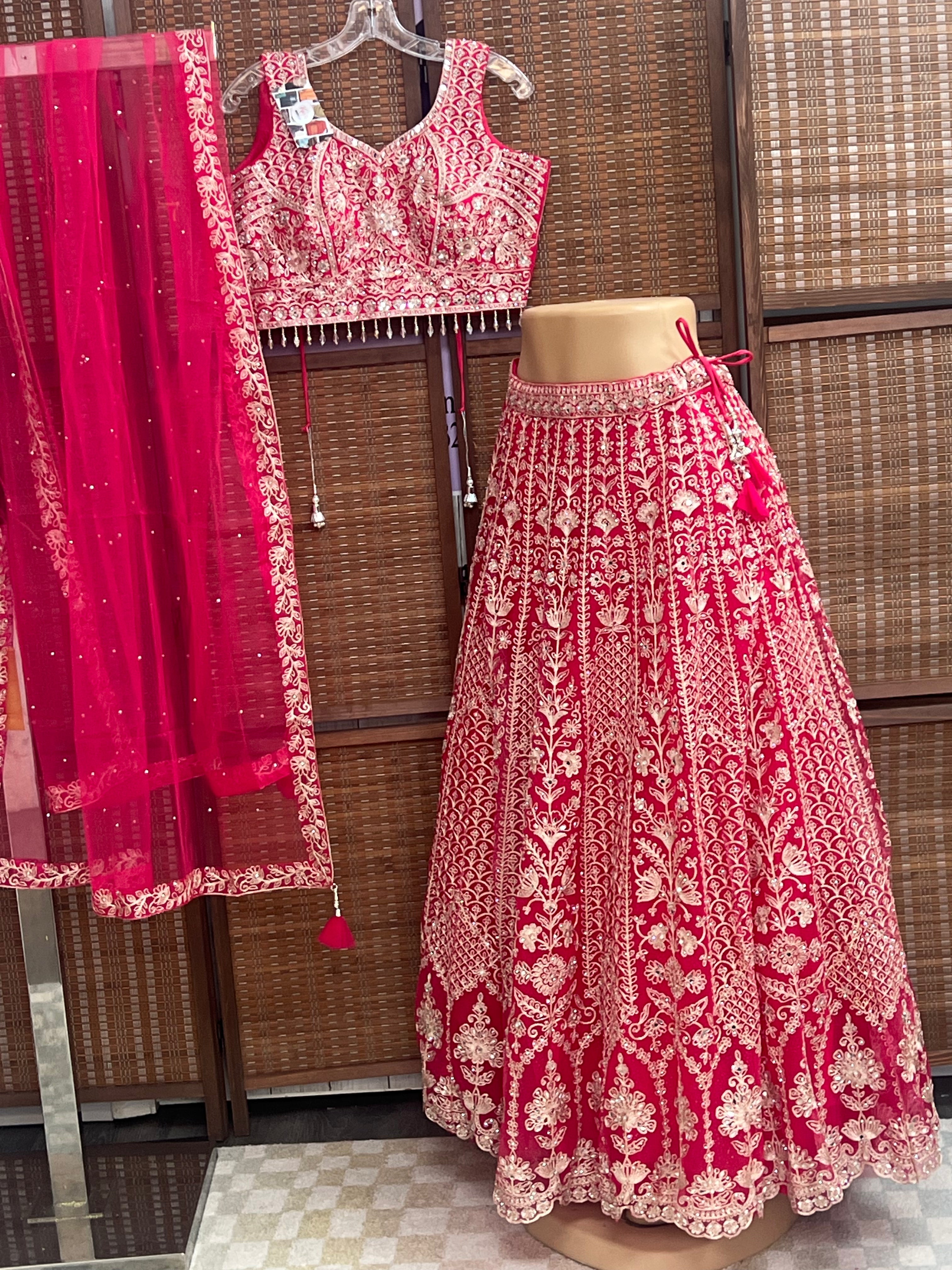 Party wear lehenga Choli set - Kurti Connection USA