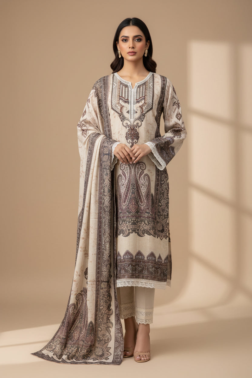 Modal silk kurti pant set by Kurti Connection USA