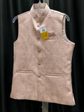 Pink half jacket for men by Kurti Connection USA