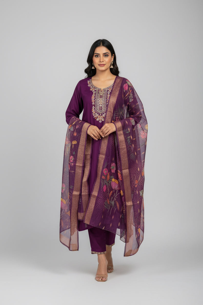 Malhar : Plus size Kurti sets by Kurti Connection USA
