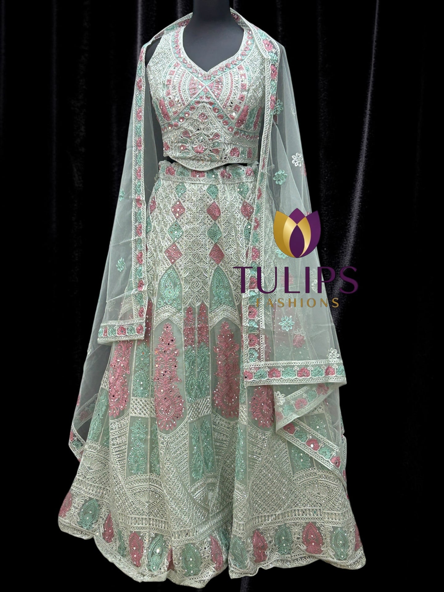 Lehenga Choli set by Kurti Connection USA
