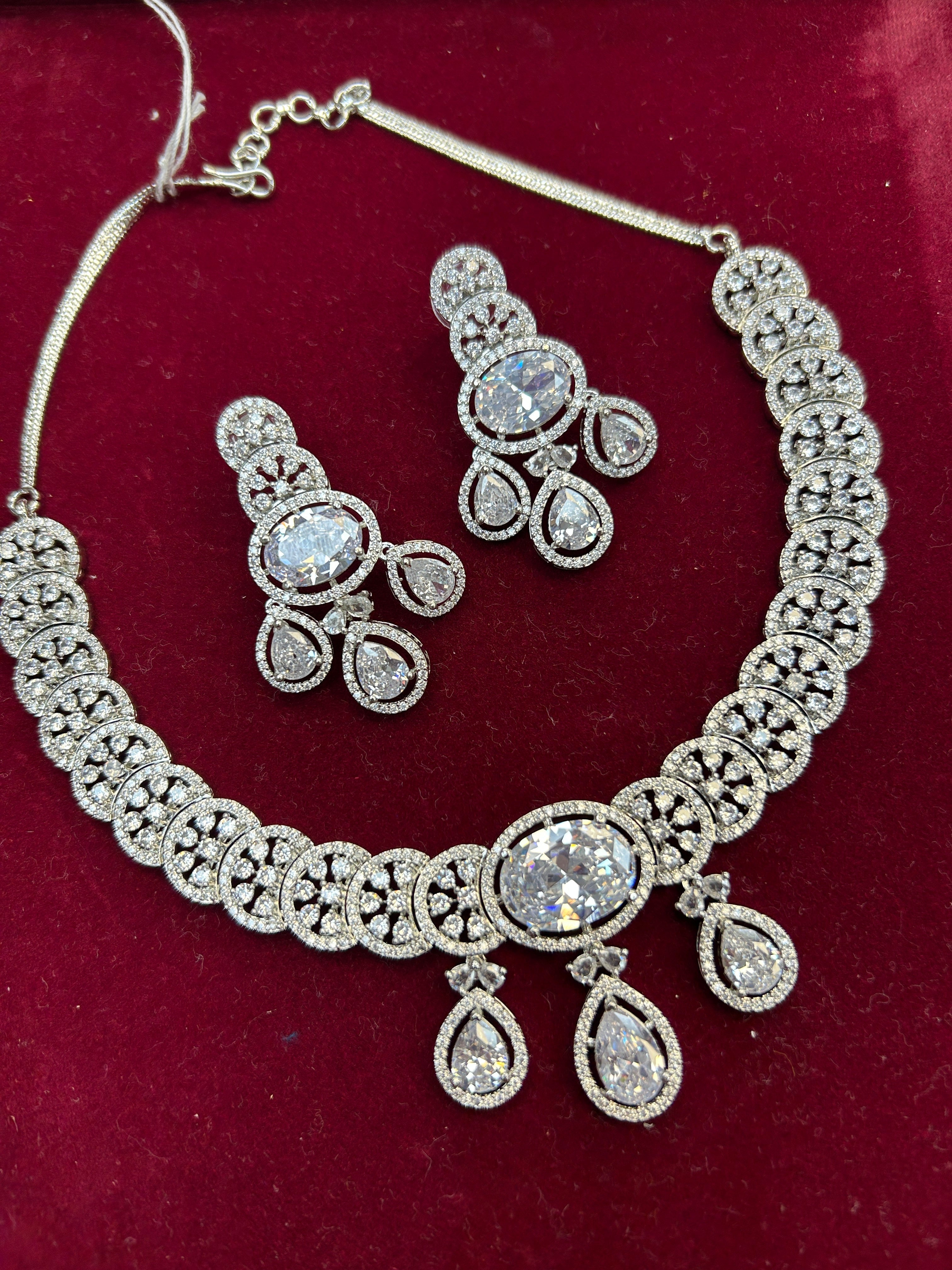 AD necklace set by Kurti Connection USA