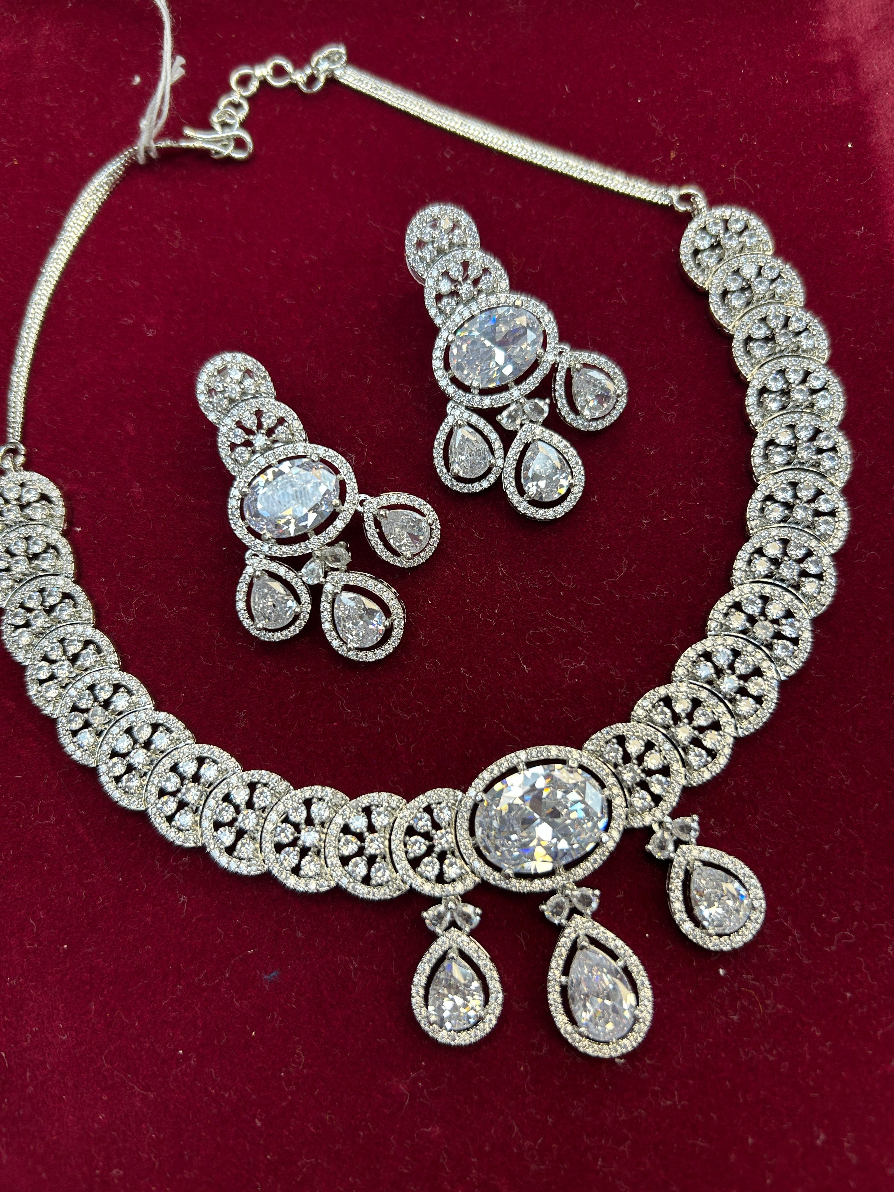AD necklace set by Kurti Connection USA