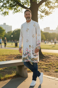 Digital print kurta for men